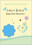Book cover image of CEB Baby New Testament Blue by Christian Resources Development Corp