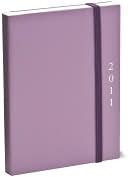Silver Lining: 2011 Weekly Planner 4x6 Flexi Purple Engagement Calendar