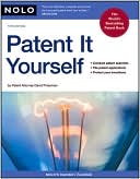 Book cover image of Patent It Yourself by David Pressman