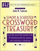 Book cover image of Simon & Schuster Crossword Treasury #42 by John M. Samson
