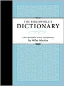 Miles Westley: Bibliophile's Dictionary