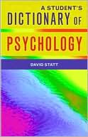 Book cover image of A Student's Dictionary of Psychology by David A. Statt