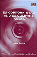 Luca Cerioni: EU Corporate Law and EU Company Tax Law