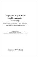 Book cover image of Corporate Acquisitions And Mergers In Germany by Beinert