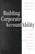 Peter Pruzan: Building Corporate Accountability: Emerging Practices in Social and Ethical Accounting, Auditing and Reporting