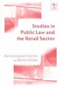 Book cover image of Studies in Public Law and the Retail Sector by Ann Rosemarie Everton