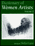 Book cover image of Dictionary of Women Artists by Delia Gaze