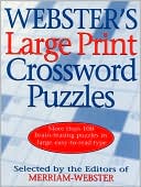 Book cover image of Webster's Large Print Crossword Puzzles by Merriam-Webster