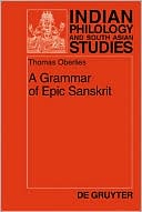 Book cover image of A Grammar of Epic Sanskrit by Thomas Oberlies