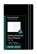 Moleskine: 2011 Moleskine 18 months - Weekly Notebook - 5 x 8 Black hard cover - Large Calendar