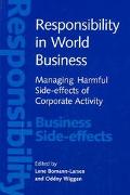 Lene Bomann-Larsen: Responsibility in World Business: Managing Harmful Side-Effects of Corporate Activity